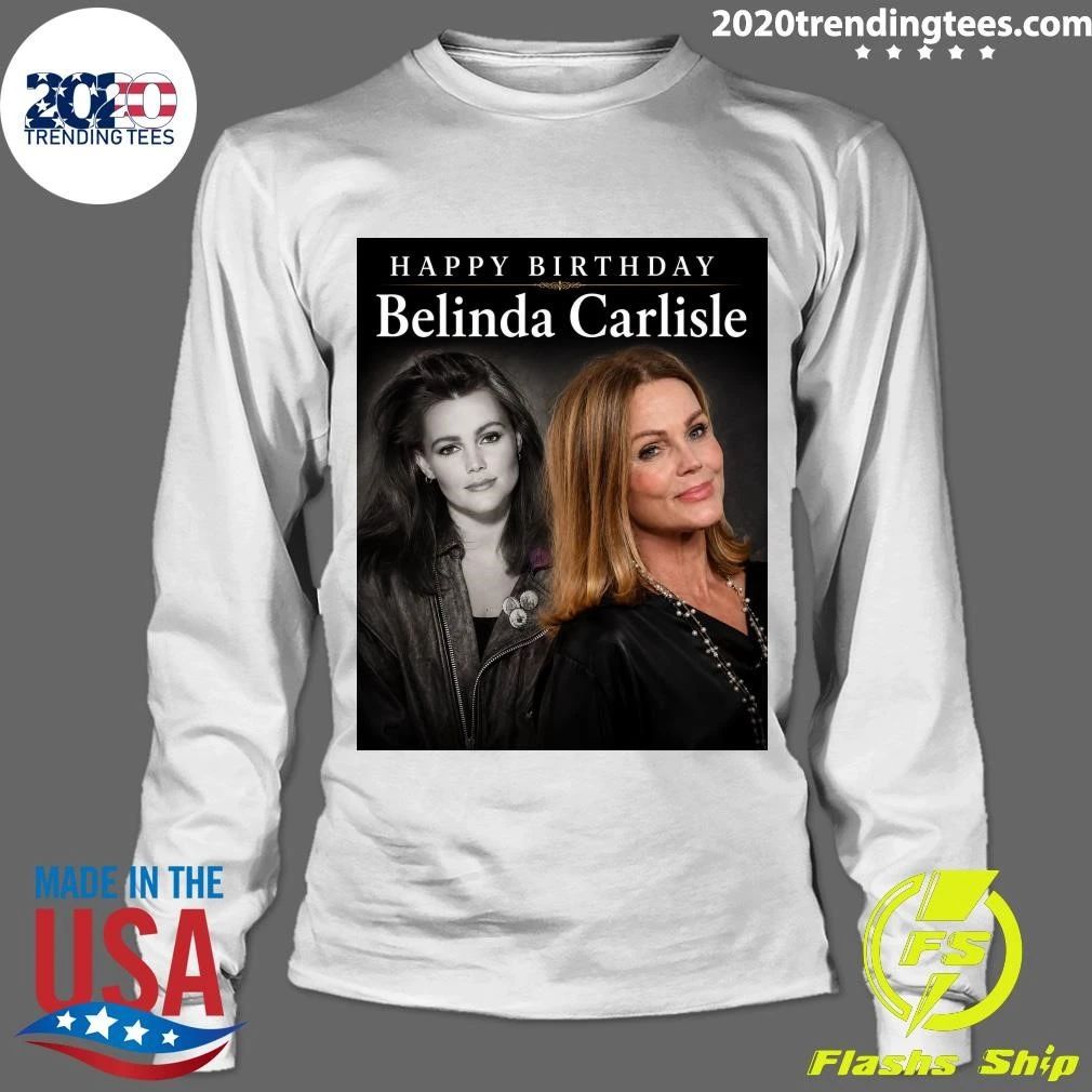 Happy Birthday Belinda Carlisle Shirt