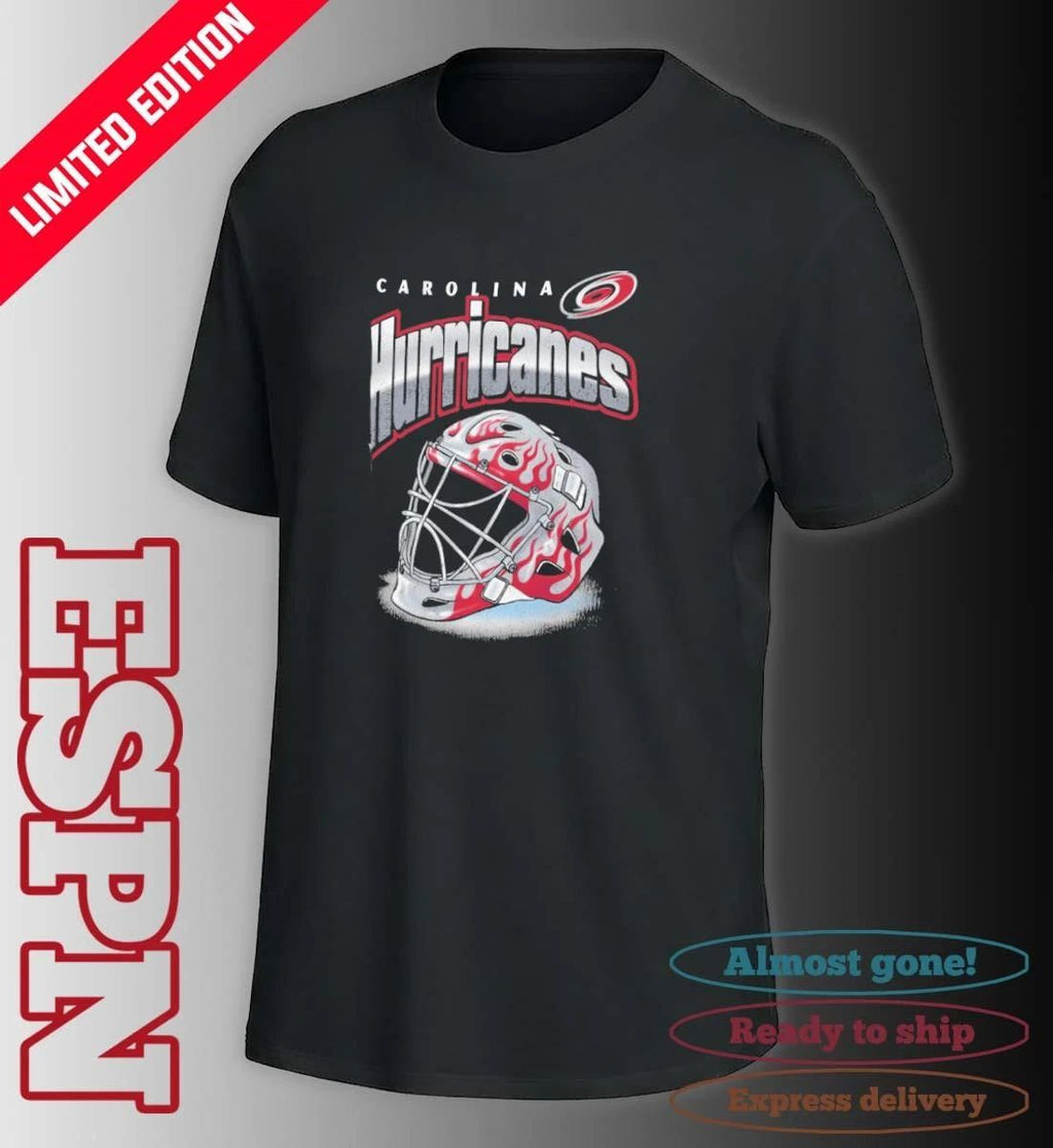 Carolina Hurricanes Playoffs Helmet Netminder Foundation Shirt