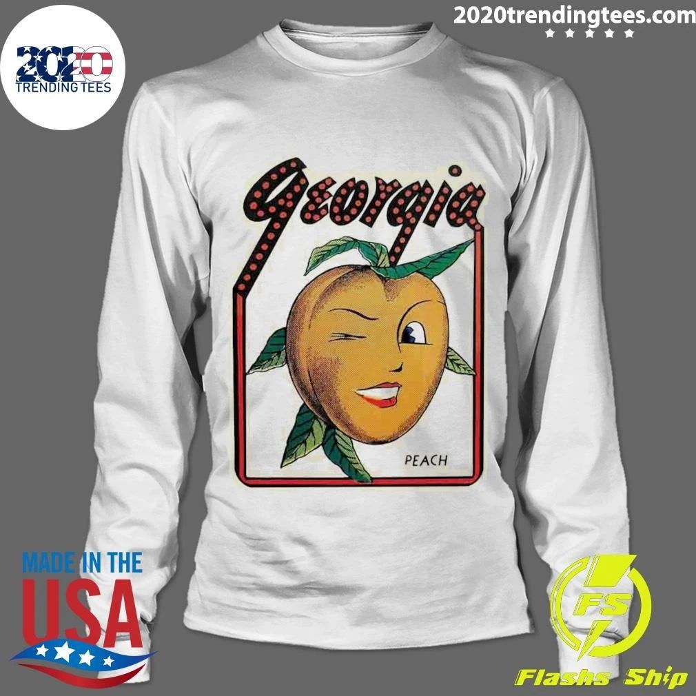 Georgia Peach State Savannah Macon Atlanta Augusta Vintage 1950’s Shirt