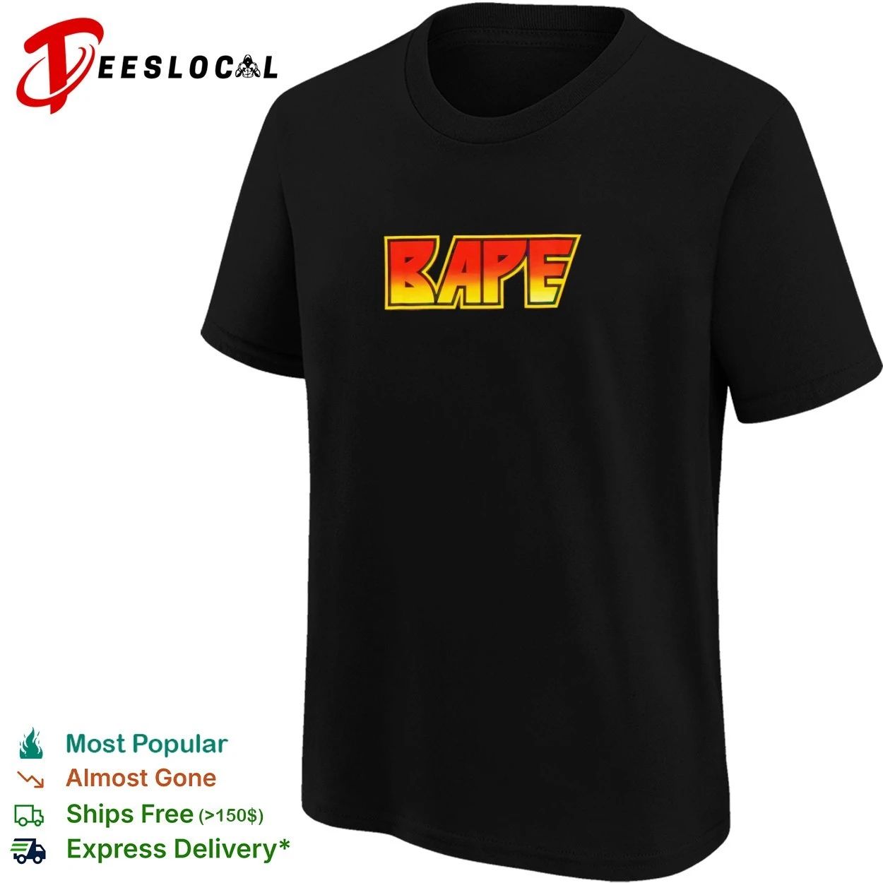 Bape A Bathing Ape Streetwear Nigo Logo T-shirt