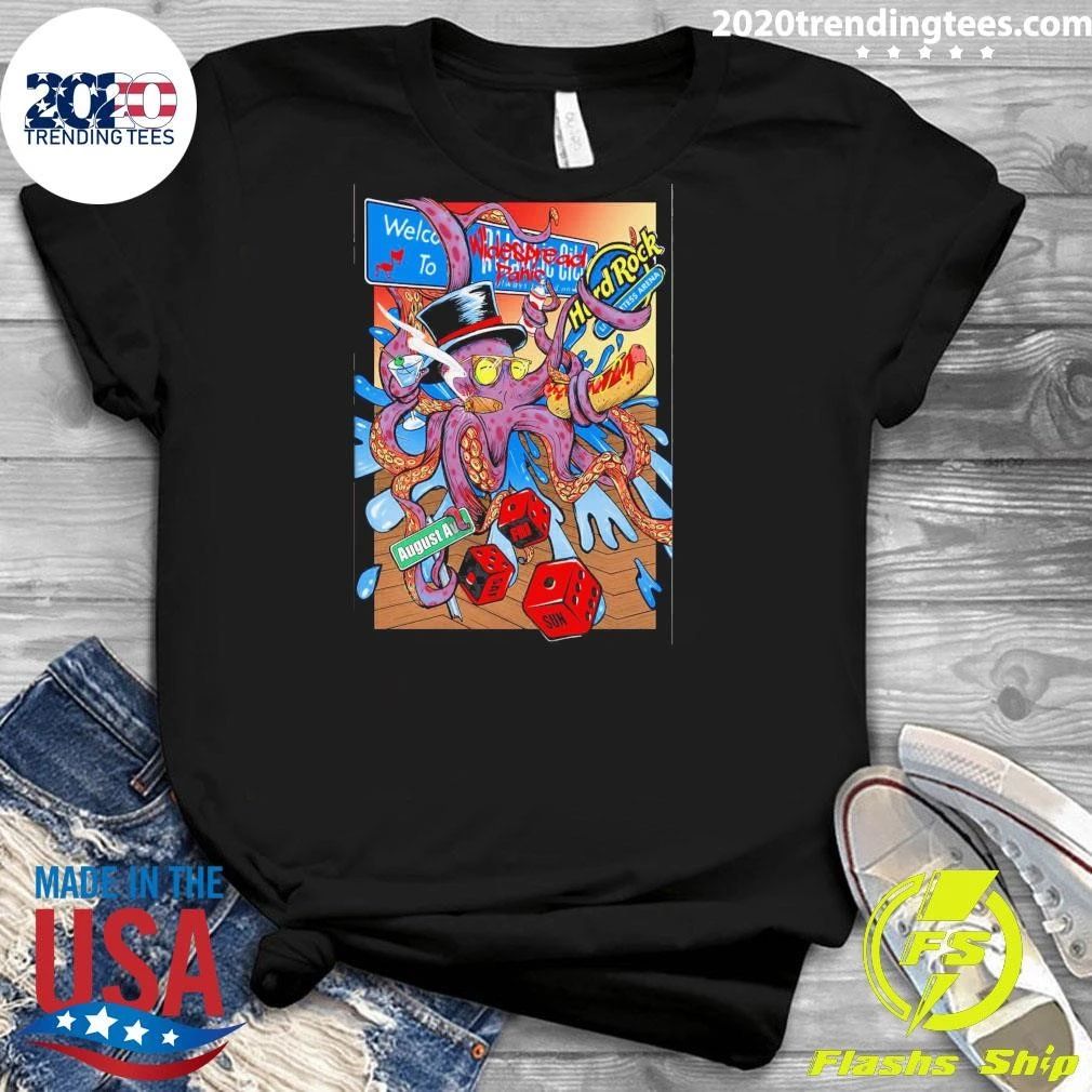 Widespread Panic August 14-16 2026 In Atlantic City NJ Shirt