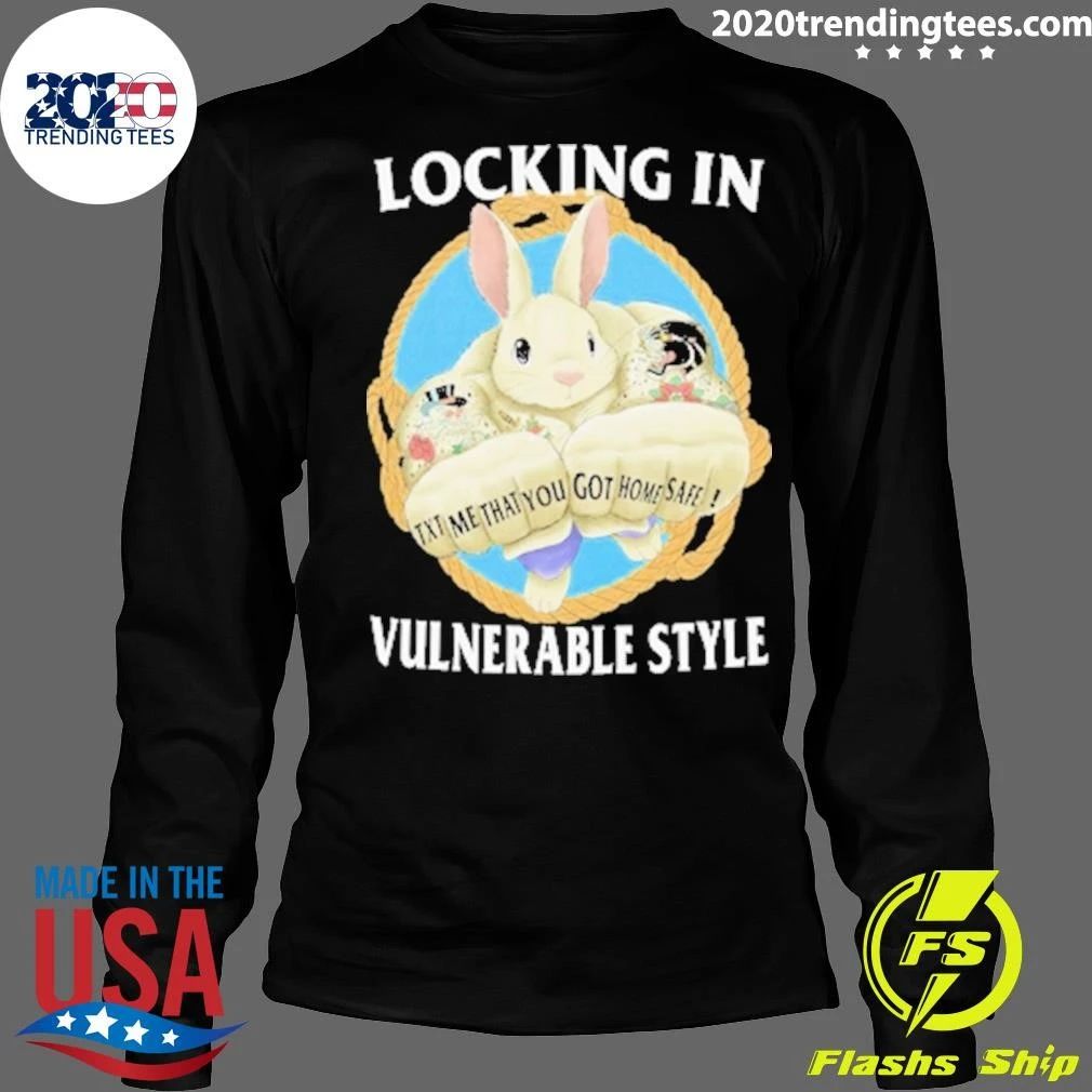 Rabbit Locking In Vulnerable Style Shirt