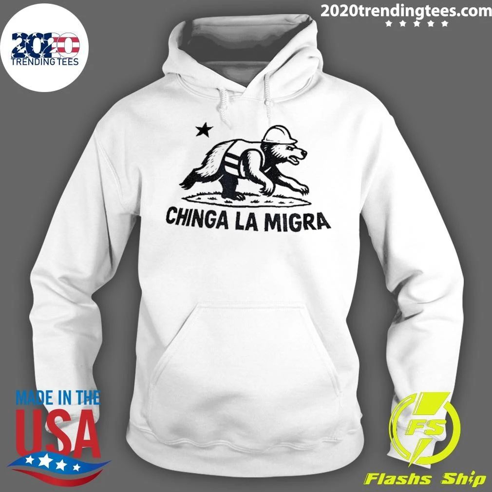 Bear Worker Chinga La Migra Political Shirt