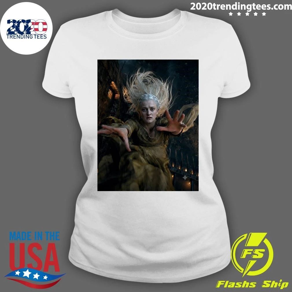 Helaena Targaryen Silver-Haired Fantasy Woman in Dark Forest – House of the Dragon Shirt