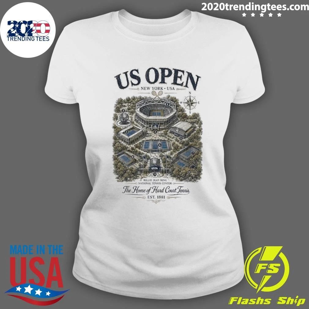 US Open New York USA The Home of Hard Court Tennis EST. 1881 Shirt