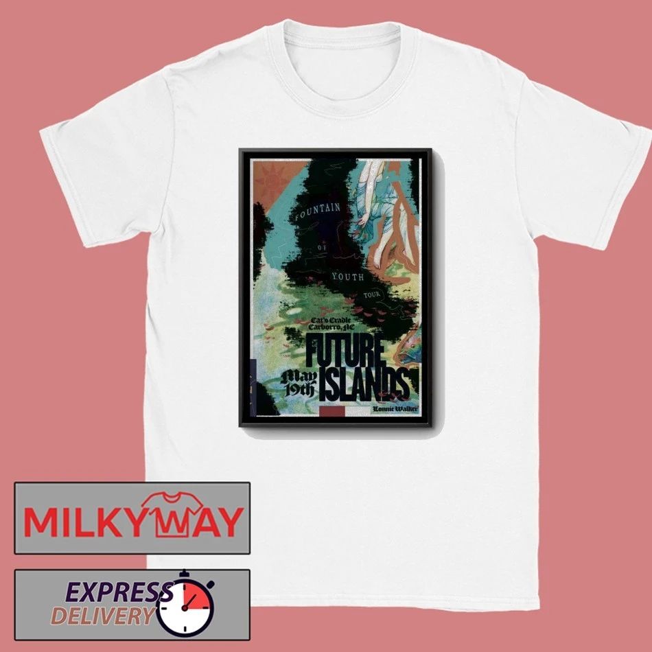May 19 2026 Future Islands Poster Cat’s Cradle TOUR shirt