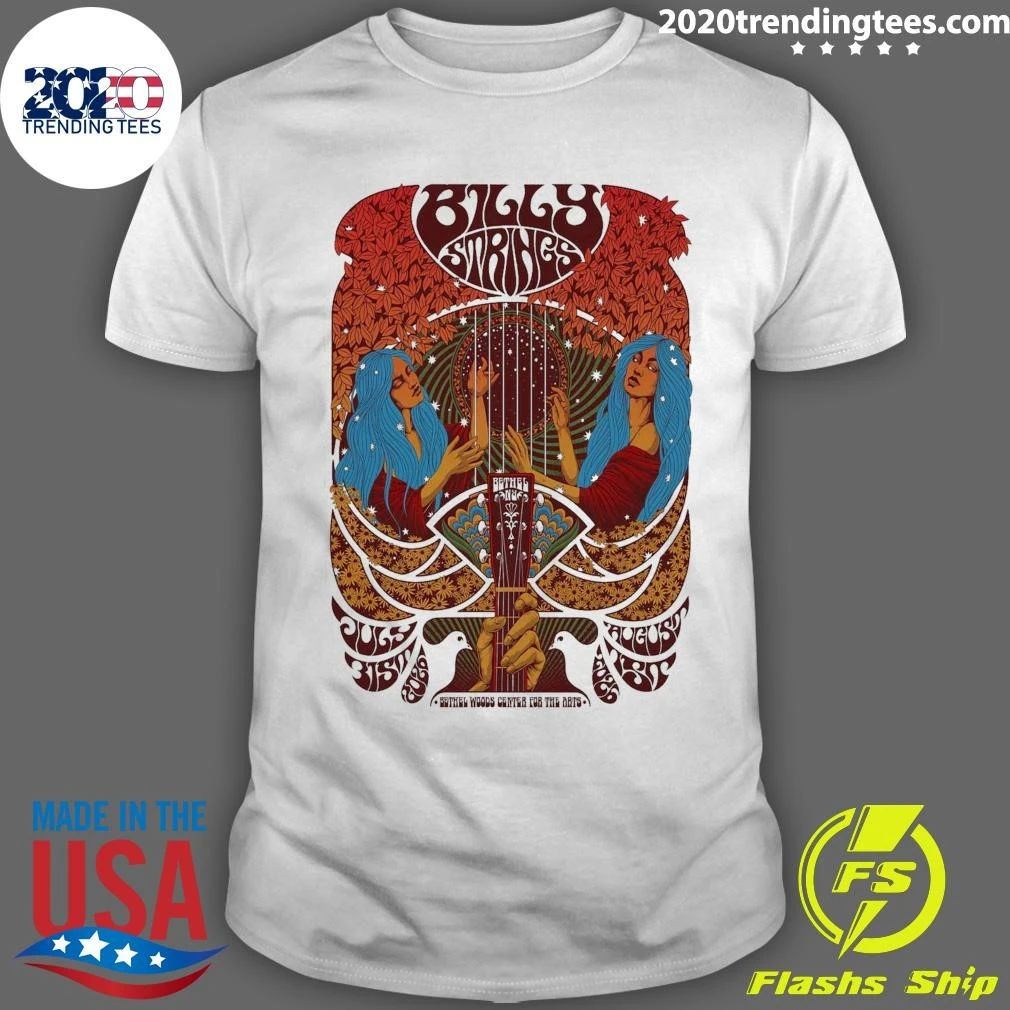Billy Strings July 31 – August 1 2026 Bethel, NY Shirt