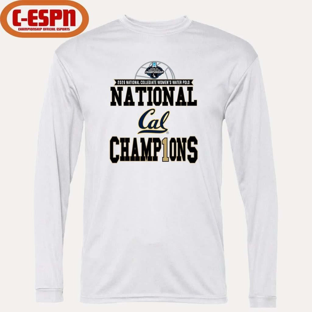 California Golden Bears 2026 NCAA Division I Women’s Water Polo National Champions T-Shirt