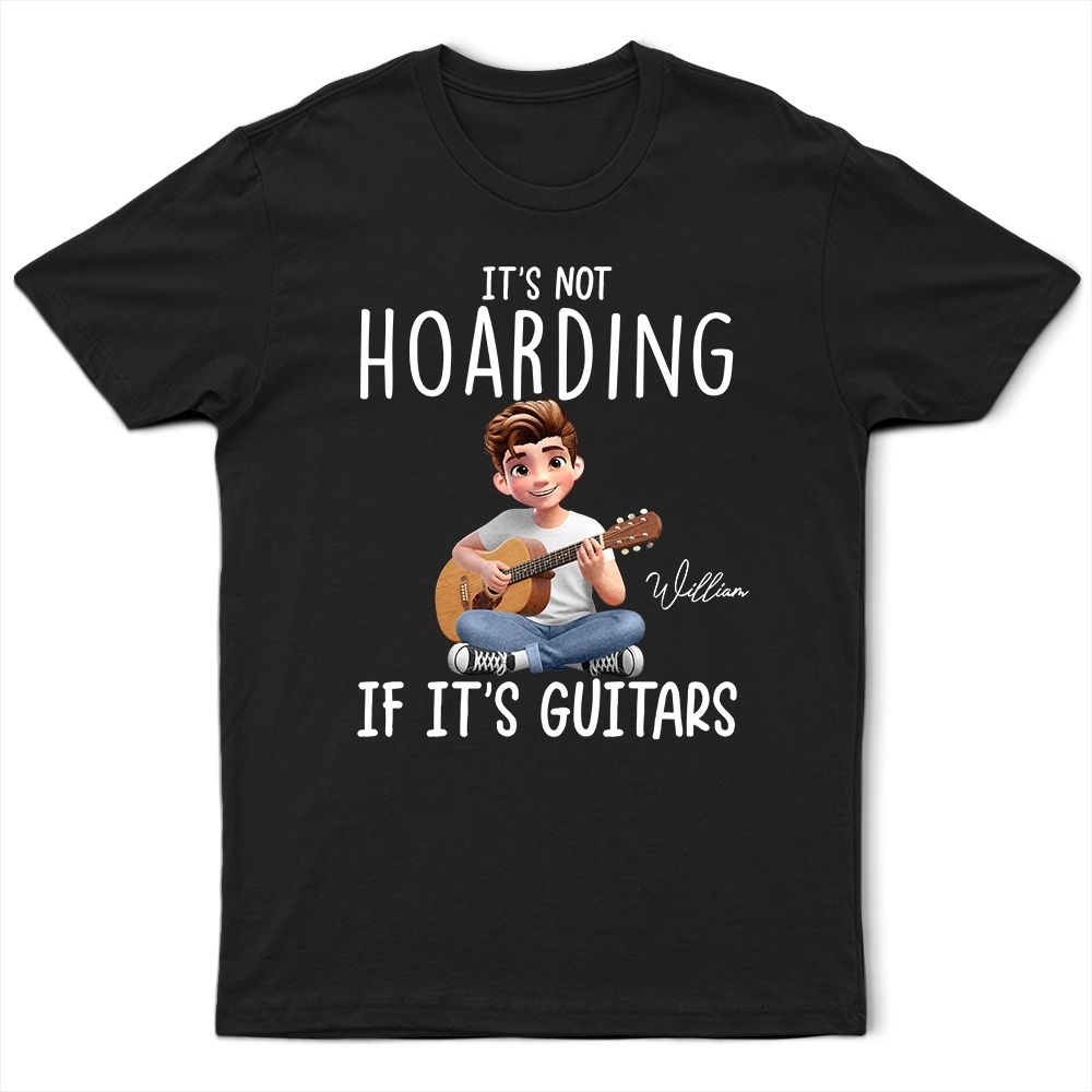 All I Need Is This Guitar 3D Effect - Personalized T Shirt