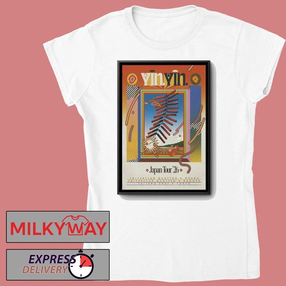 YinYin 2026 Japan Shows Poster shirt