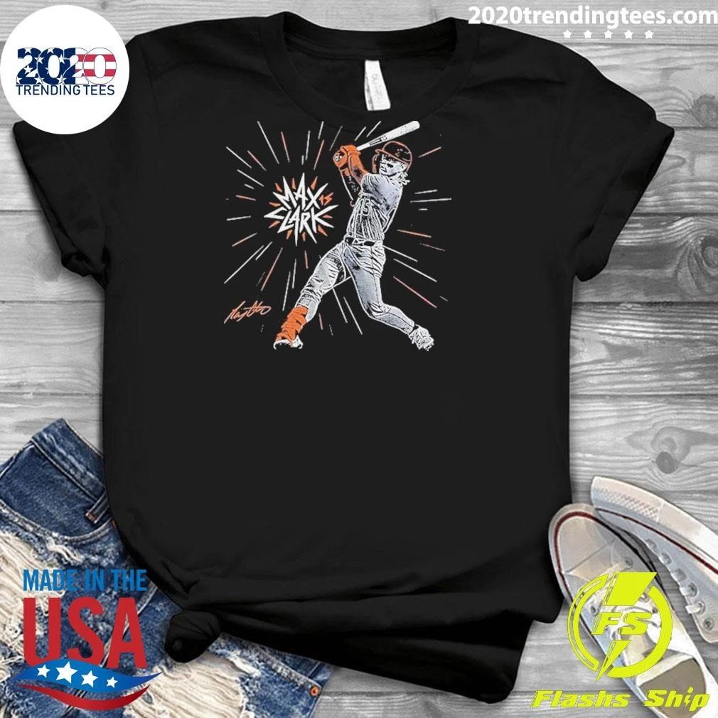 Max Clark Spark Detroit Baseball Signature Shirt