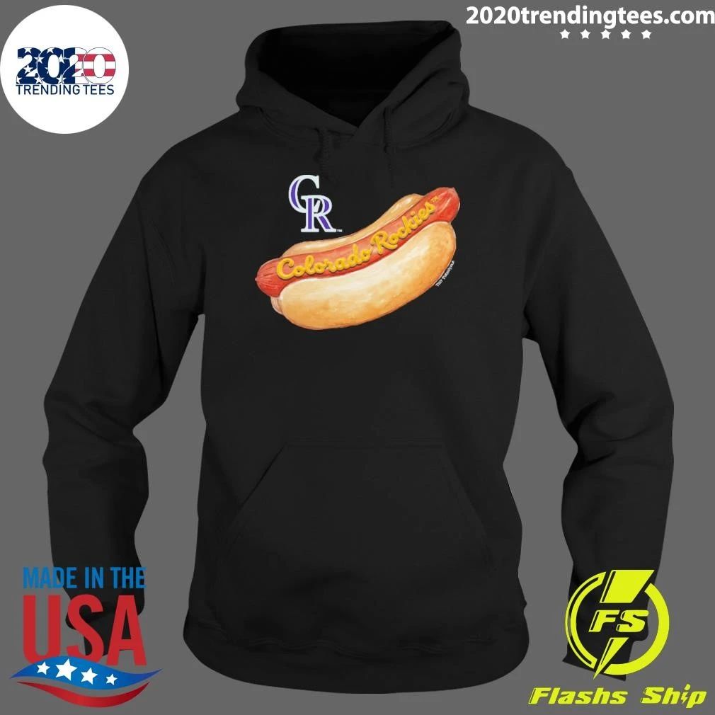 Colorado Rockies Tiny Turnip Women’s Hot Dog Shirt