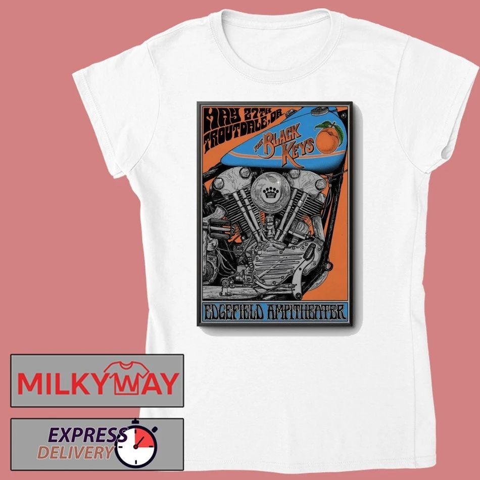 The Black Keys Troutdale OR 5 27 2026 Poster shirt