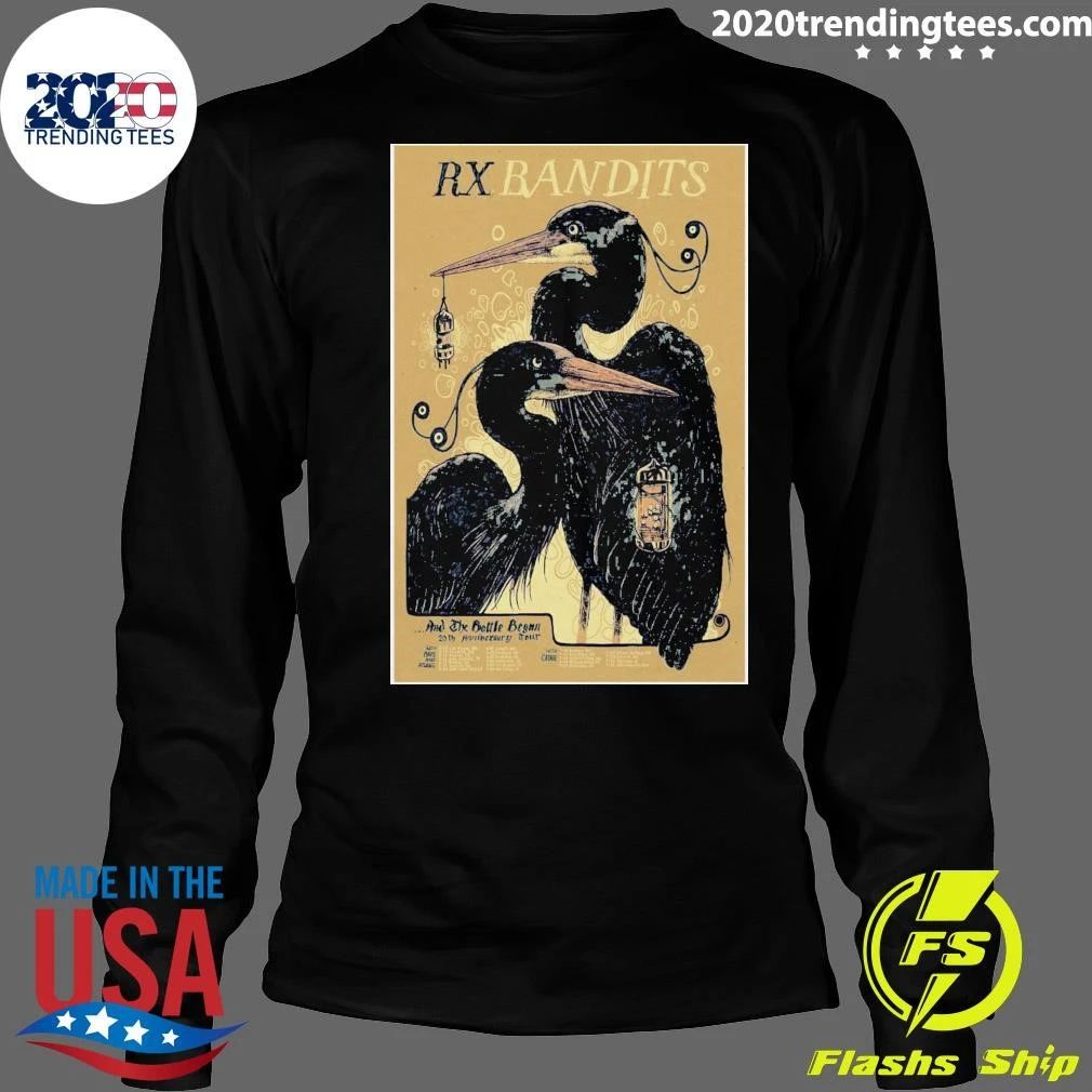 Rx Bandits Battle Begun 20th Anniversary Tour Shirt