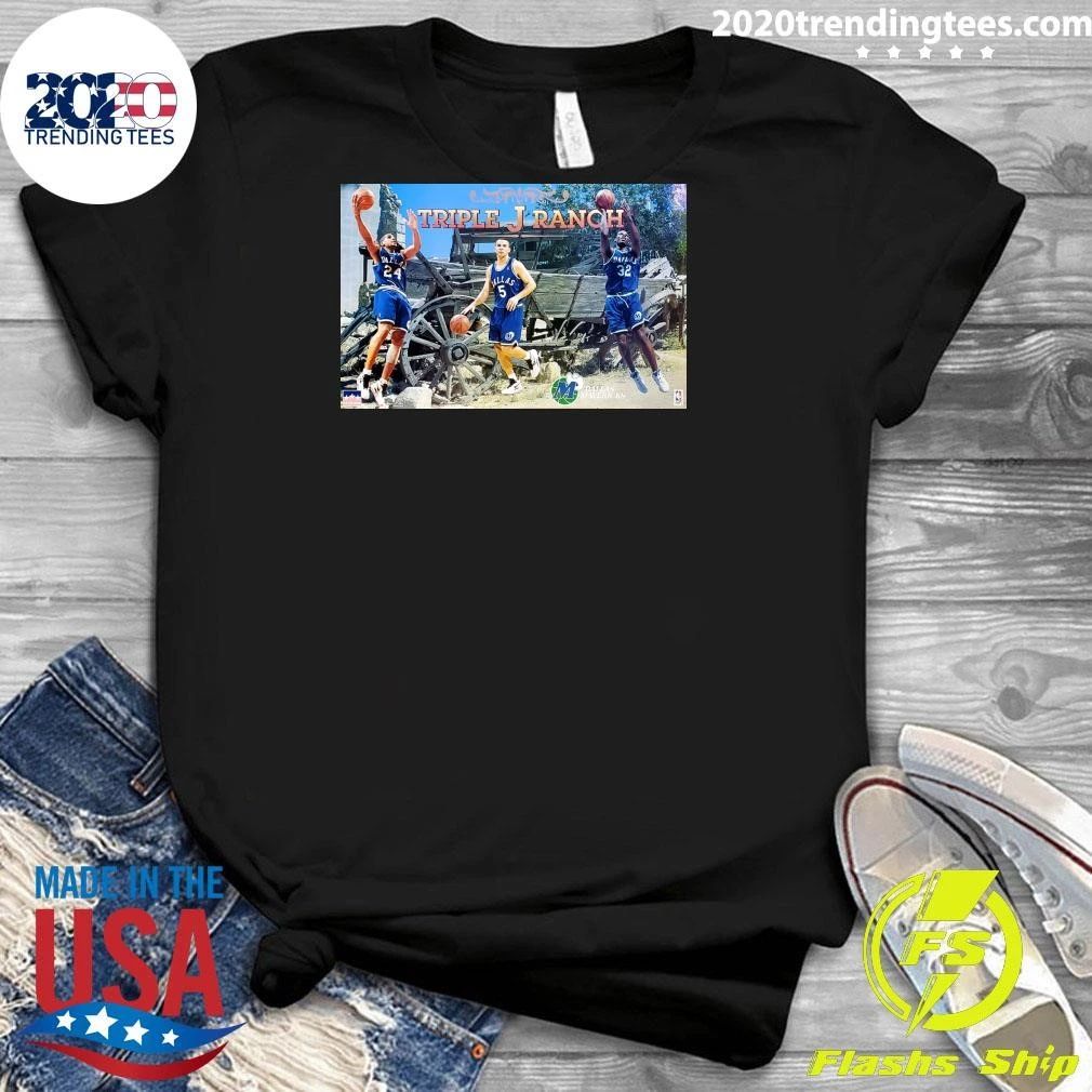 Dallas Mavericks Triple-J Ranch Starline 1995 Shirt