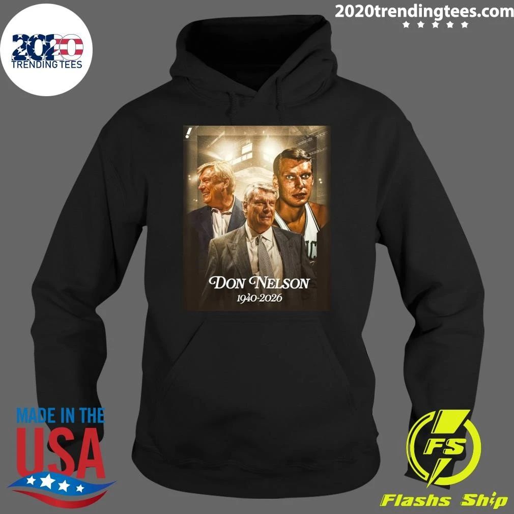 Remember NBA Coach Don Nelson 1940-2026 Shirt