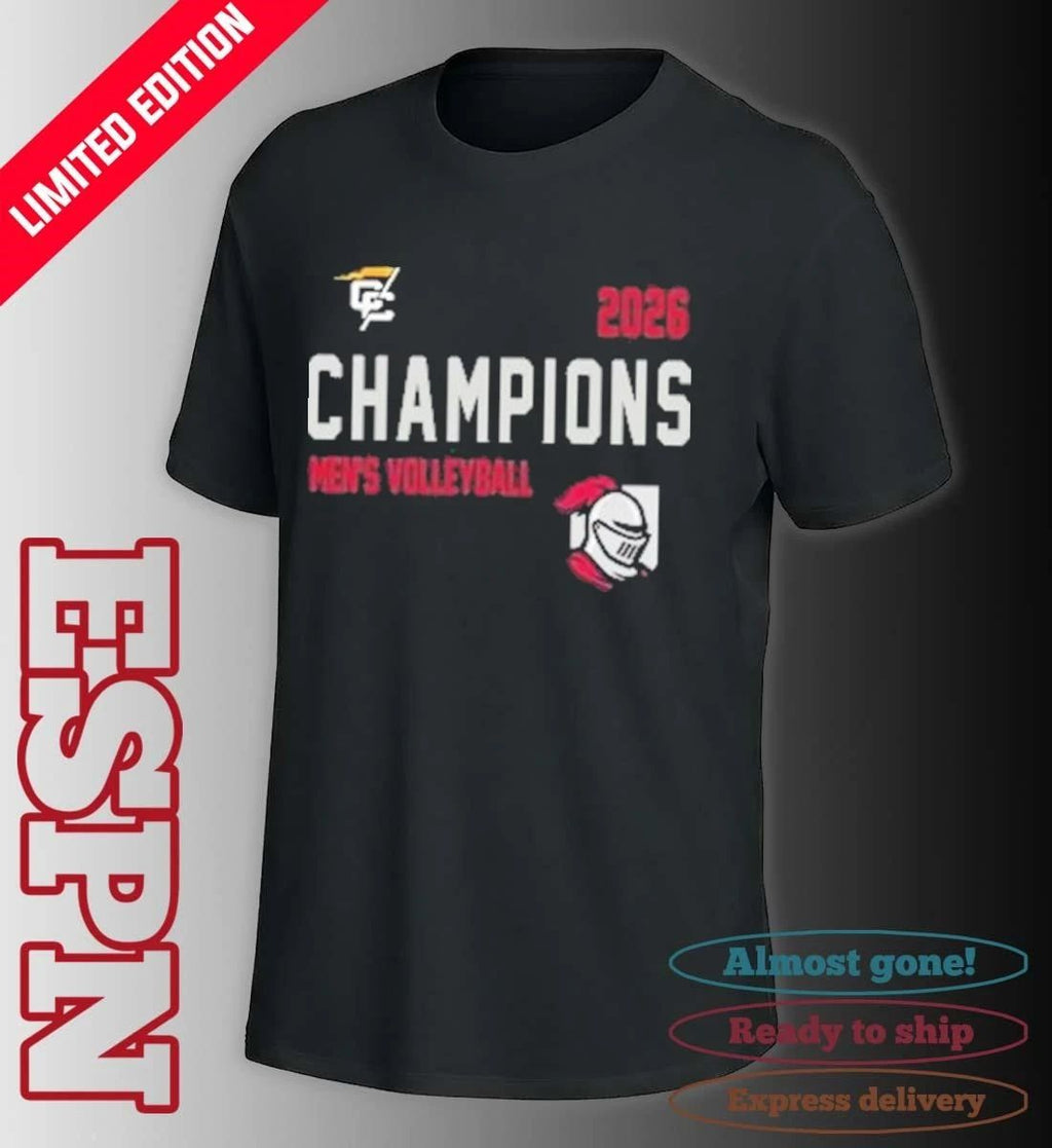 Belmont Abbey Men’s Volleyball 2026 Conference Carolinas Champions Shirt