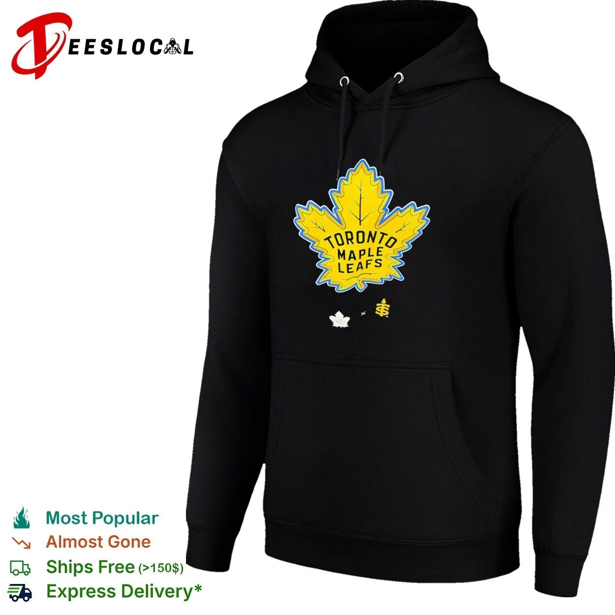 Toronto Maple Leafs Logo NHL Hockey T-shirt
