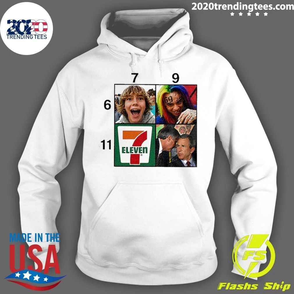 George W. Bush Gibby 6ix9ine Icarly Graphic Shirt