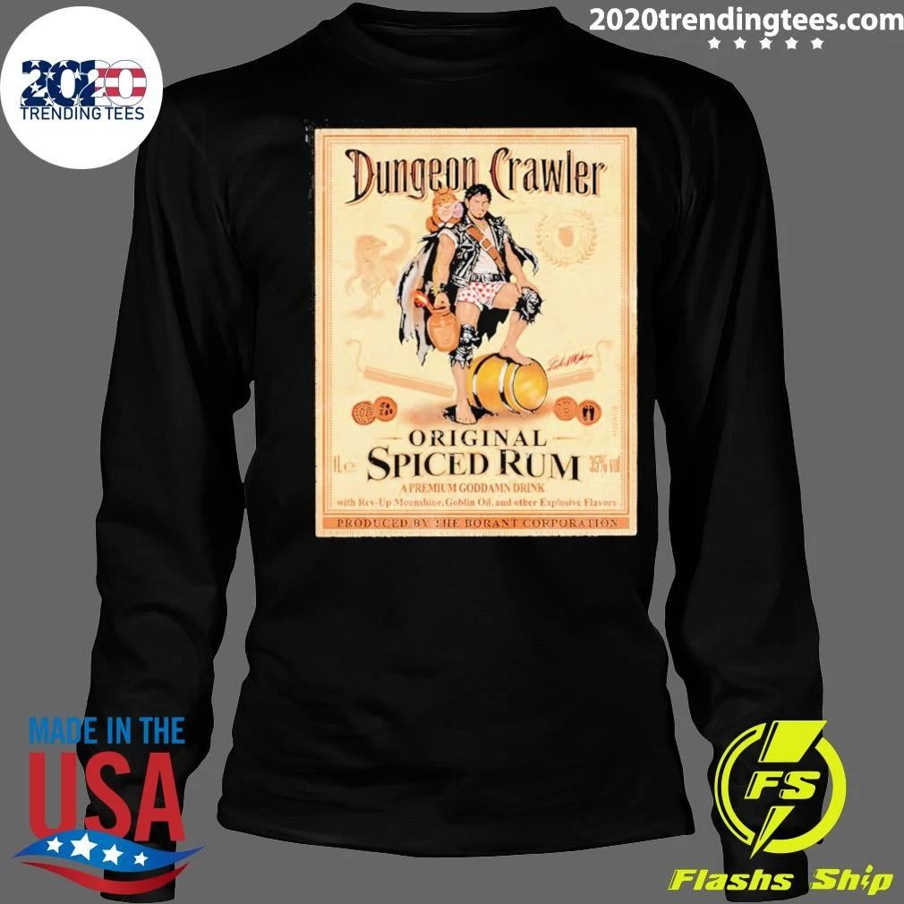 Dungeon Crawler Spiced Rum Shirt