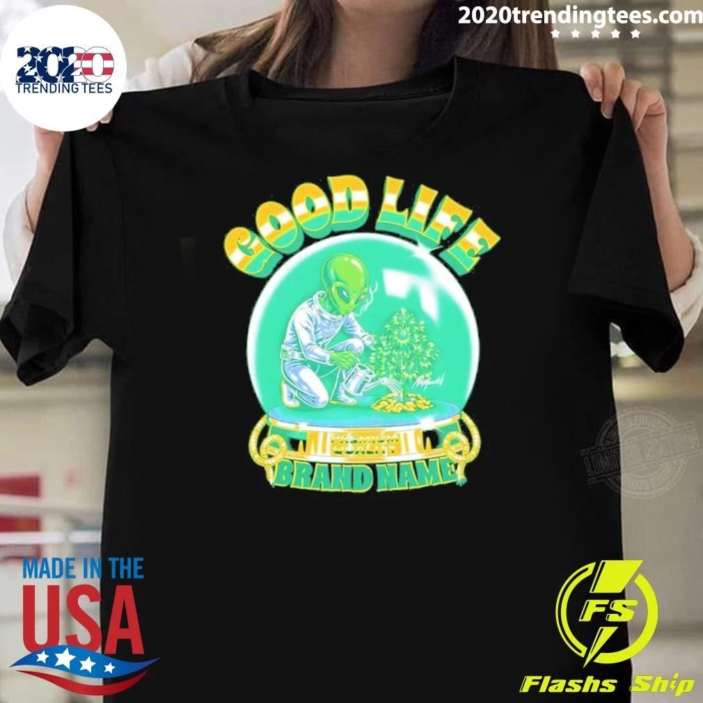 Good Life Premium Quality Alien Gardening Shirt