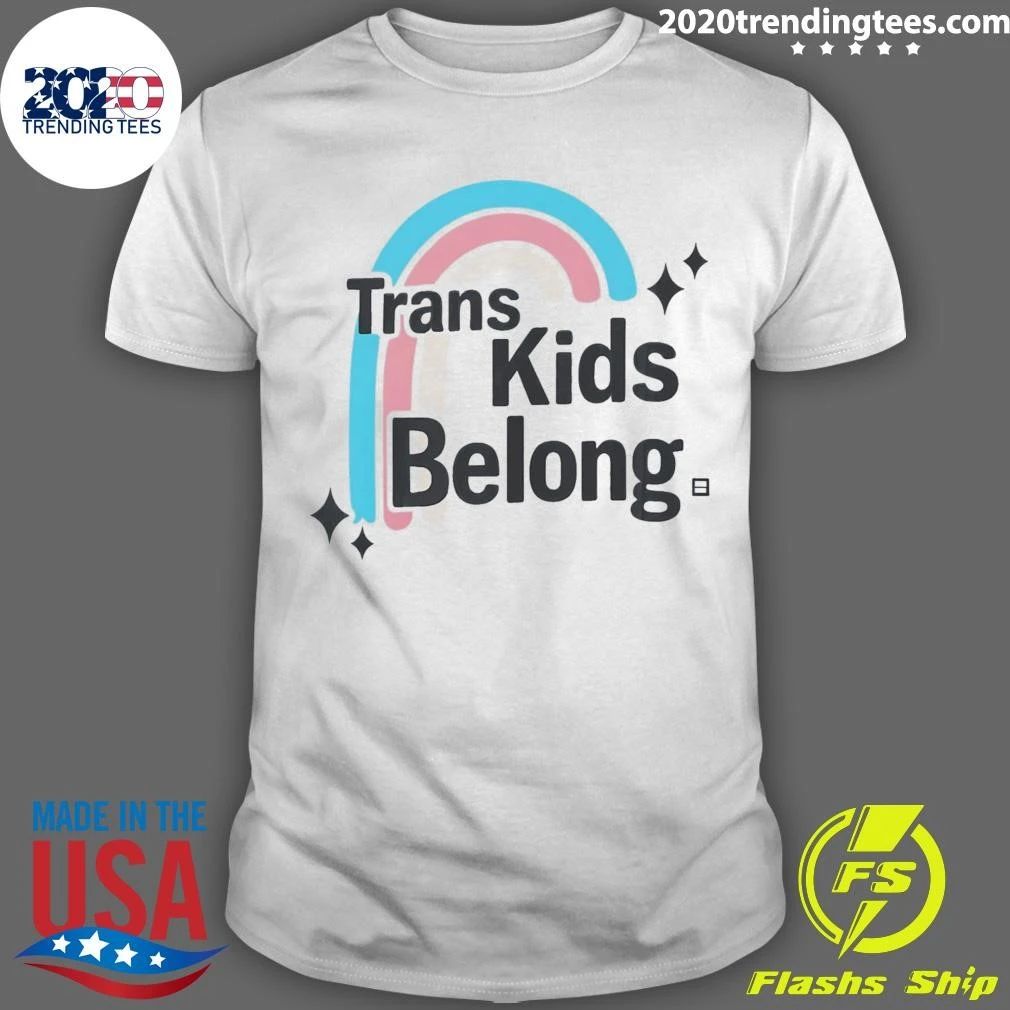 Cheryl Reeve Trans Kids Belong Tee Shirt