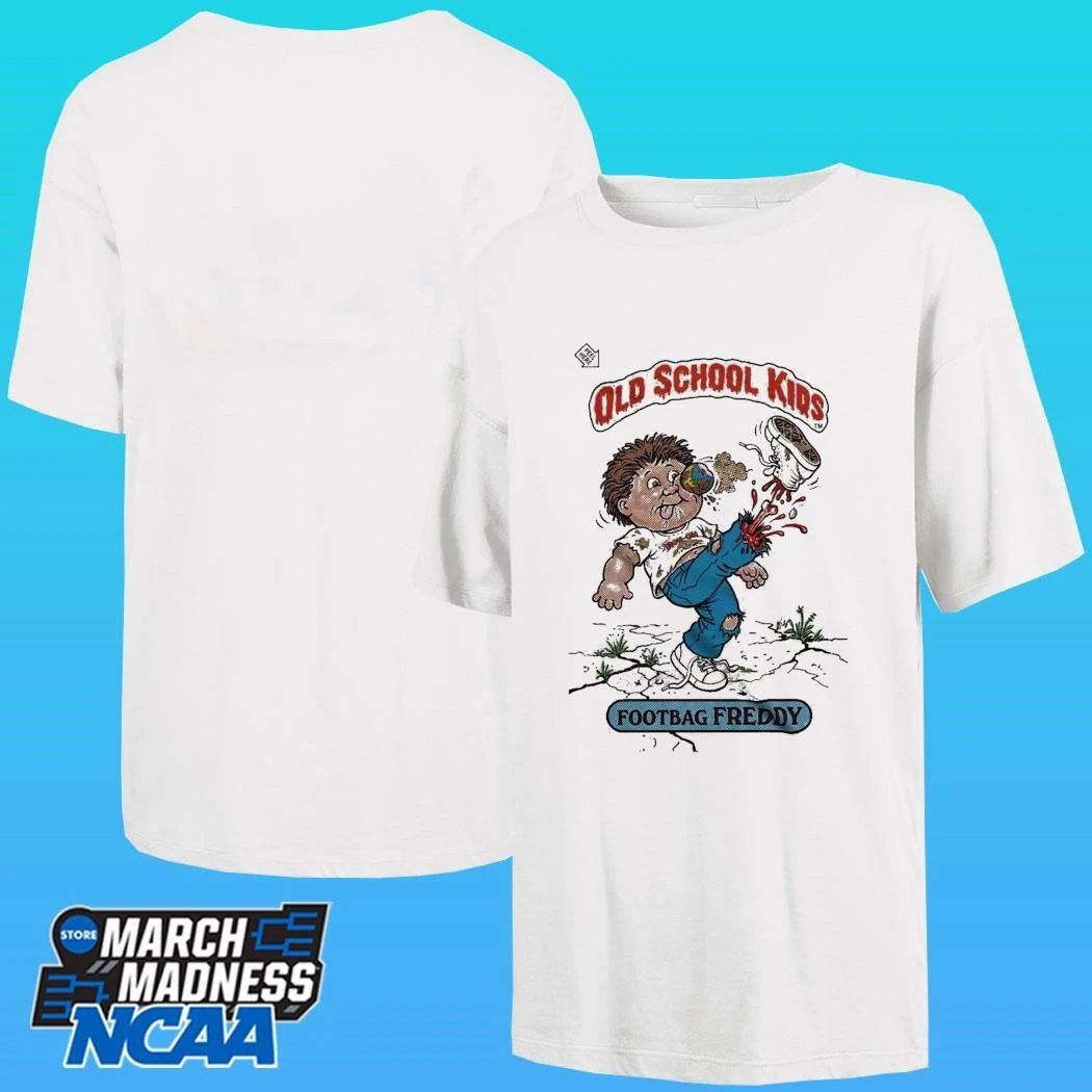 Footbag Freddy Old School Kids Shirt