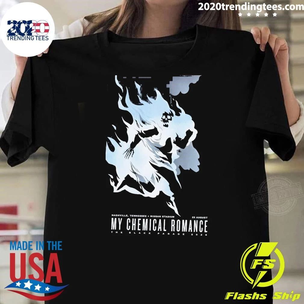 My Chemical Romance Nashville TN Event At Nissan Stadium In Nashville TN On August 13 2026 Shirt
