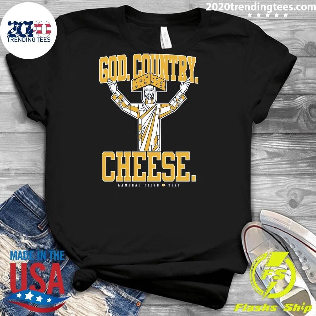 God Country Cheese 2026 Tee Shirt