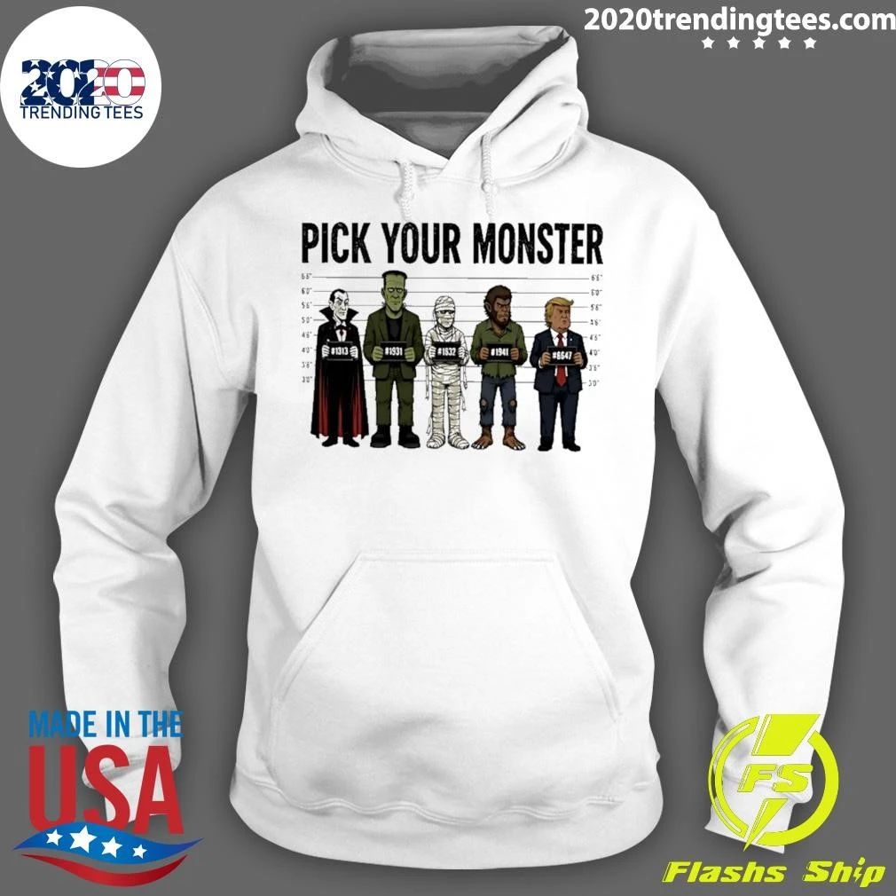 Pick Your Monster Trump Mugshot Shirt