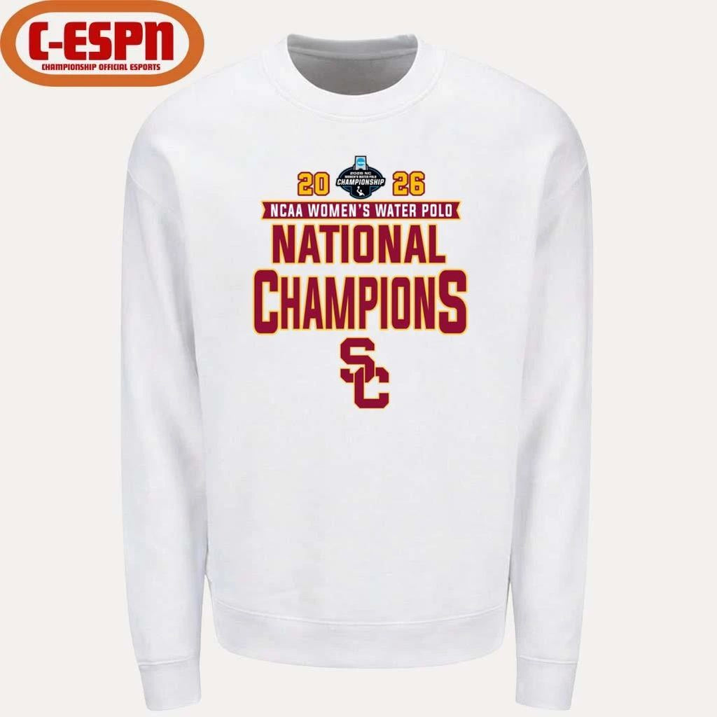 USC Trojans Women’s Water Polo 2026 NCAA National Champions Shirt