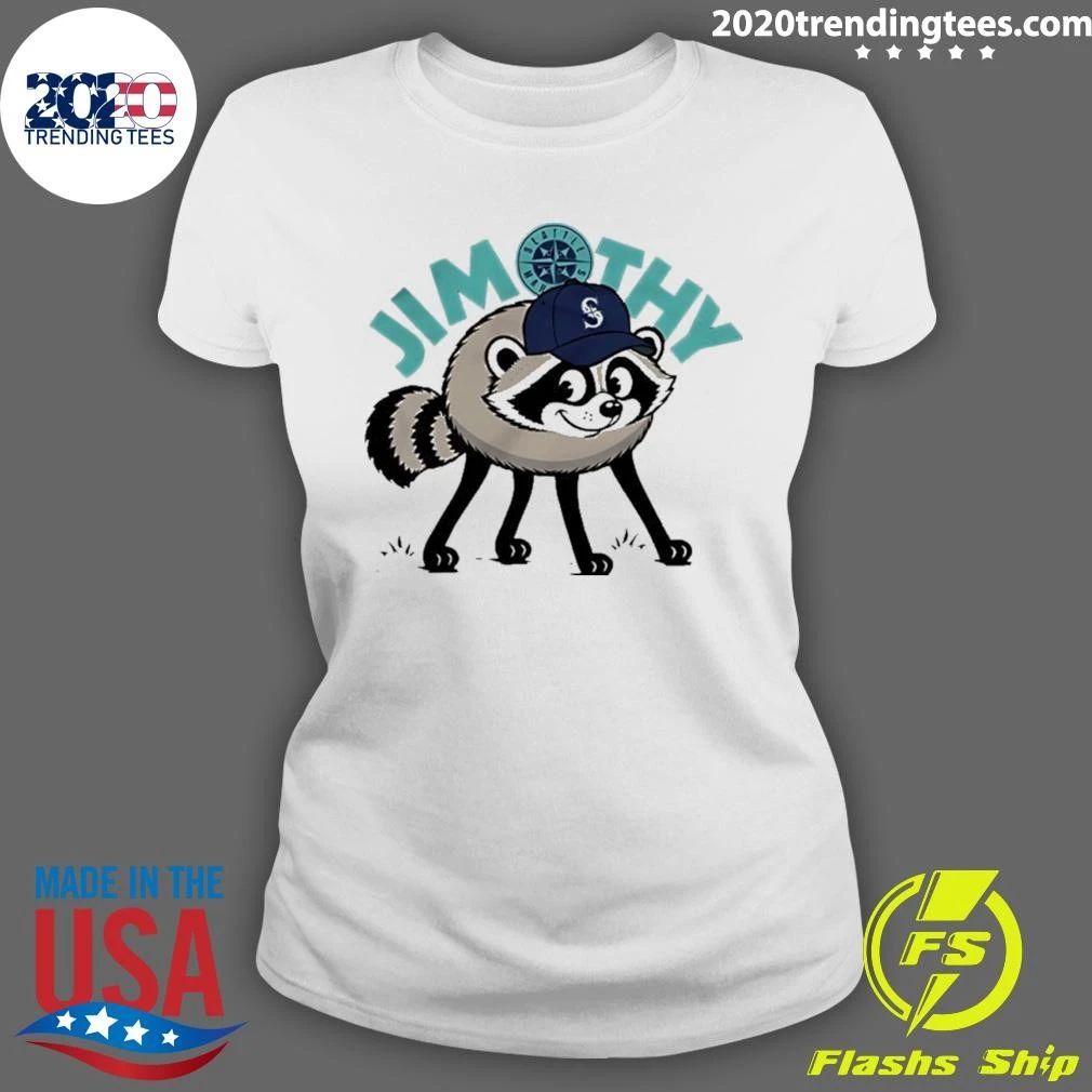 Seattle Mariners X Jimothy Raccoon Shirt