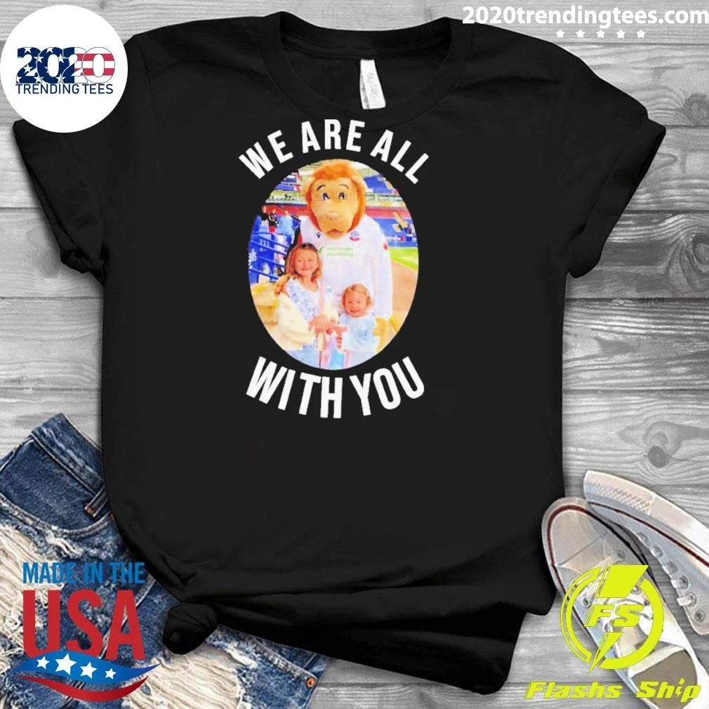 Bolton Wanderers Fc Purple Tribute We Are All With You Shirt