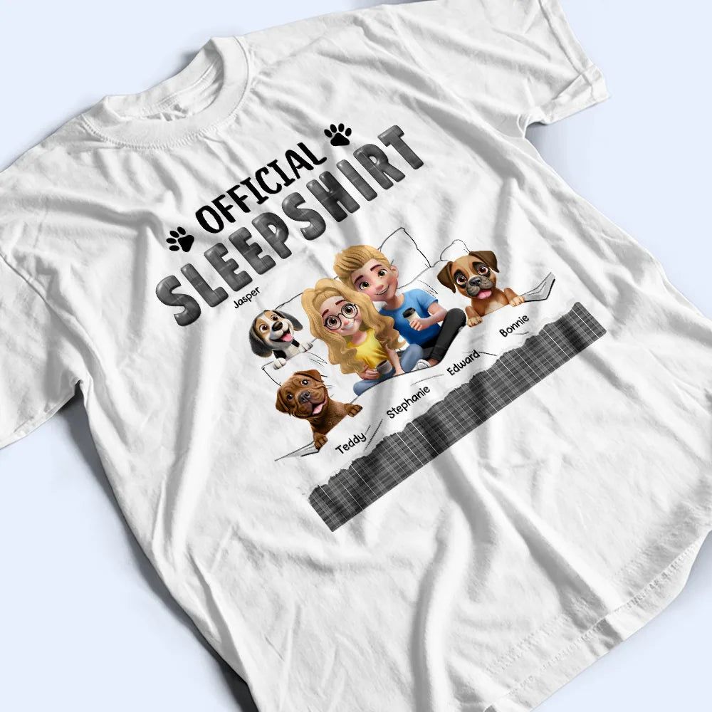 Official Sleepshirt 3D Effect - Personalized T Shirt