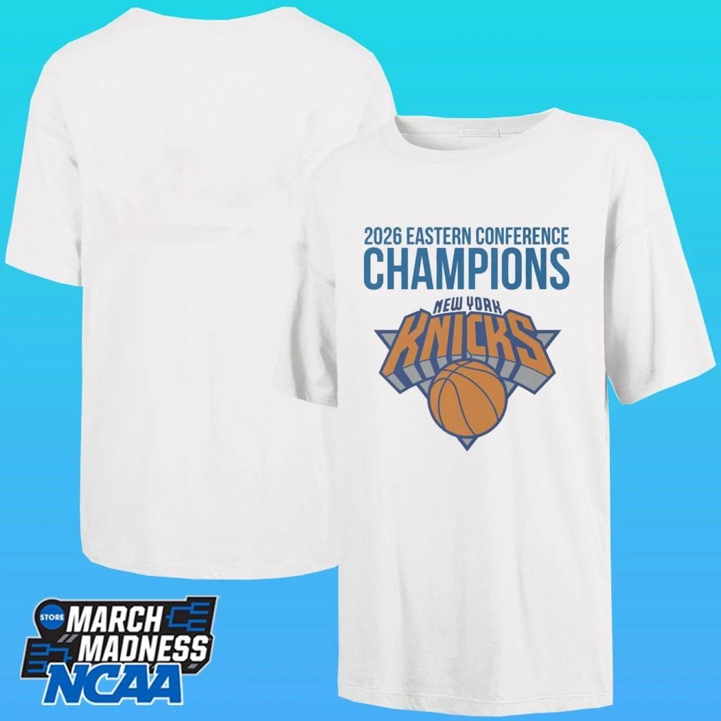 New York Knicks 2026 Eastern Conference Champions Shirt