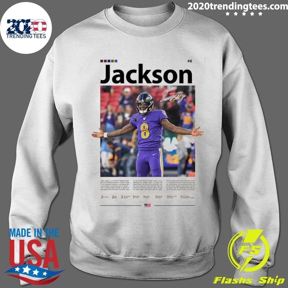 Lamar Jackson Football Player Signature Shirt