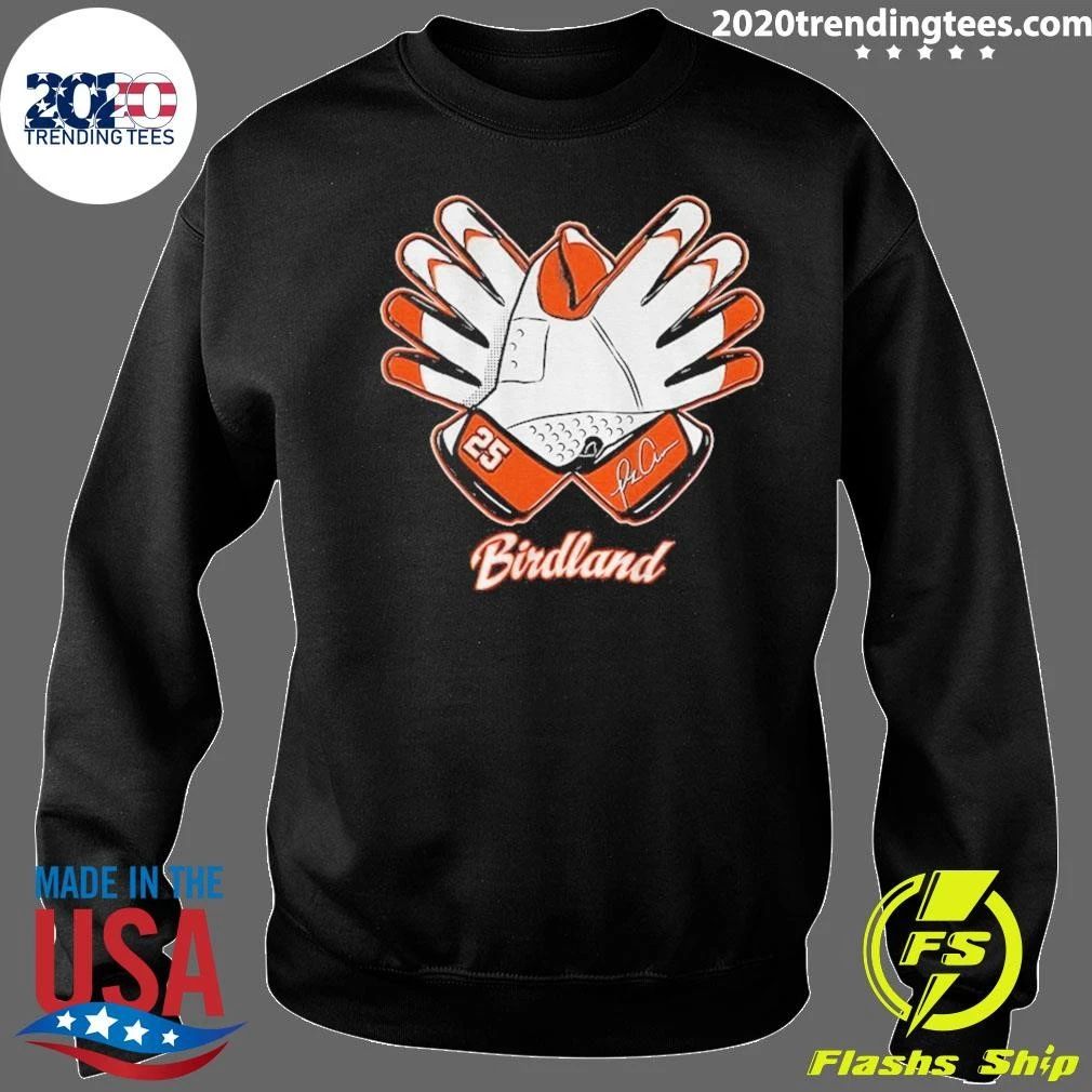 Pete Alonso Bird Hands Celebration Baltimore Football Signature Shirt
