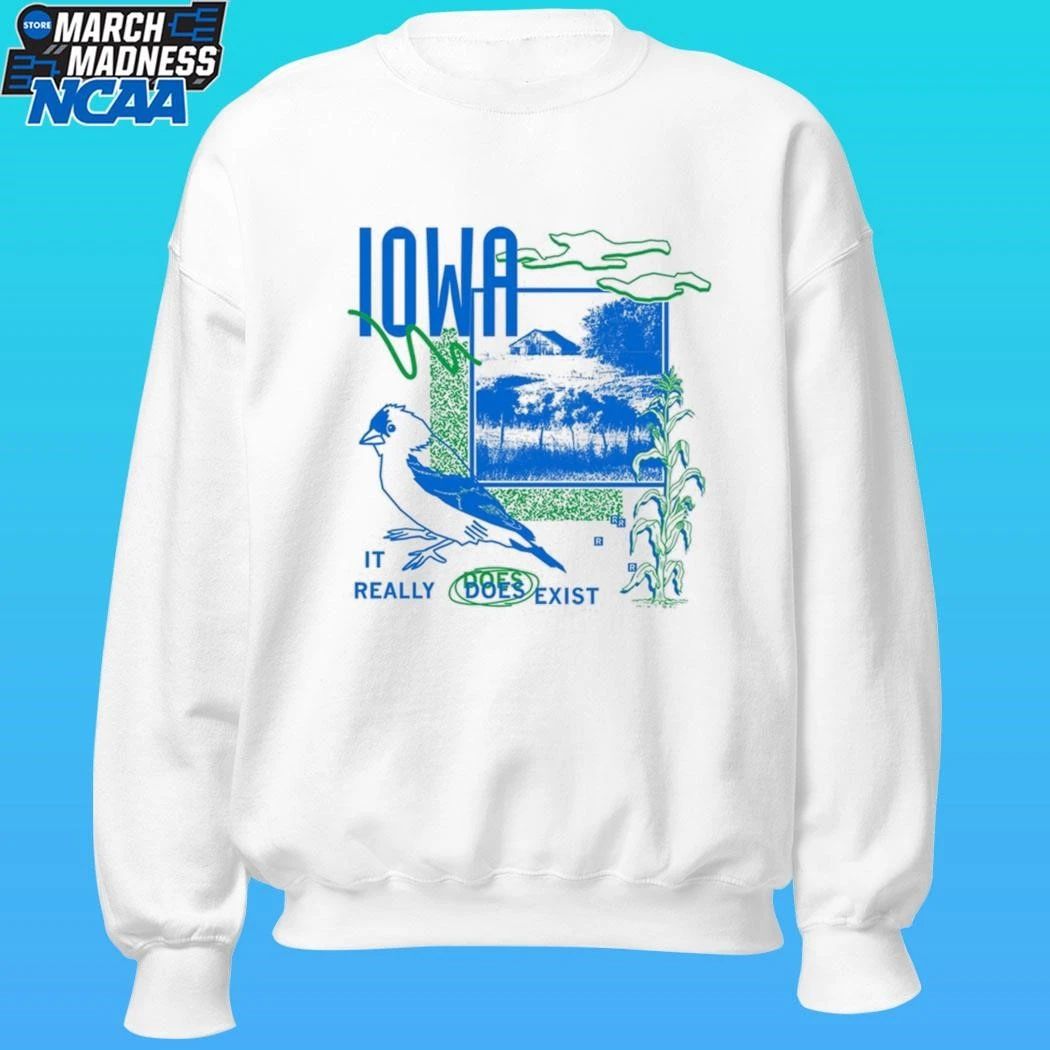 Iowa It Really Does Exist Ringer Shirt