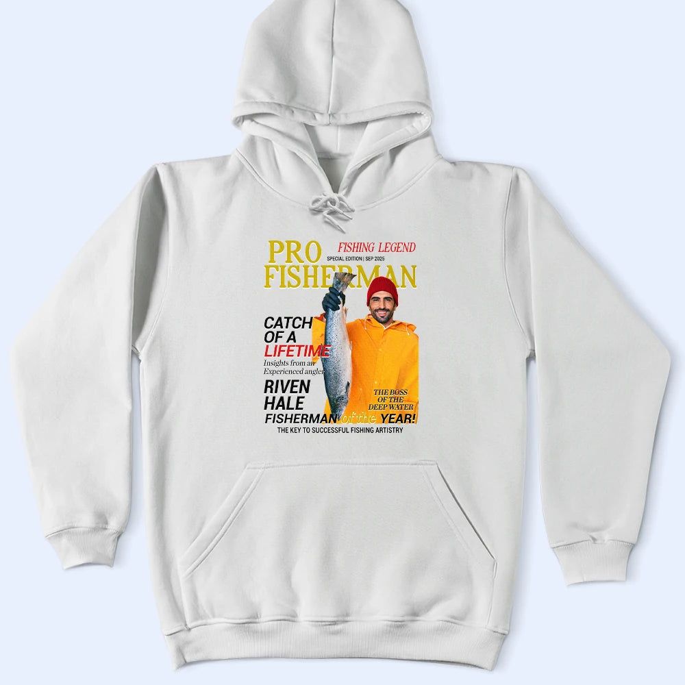 Custom Photo Fisherman Of The Year - Personalized T Shirt