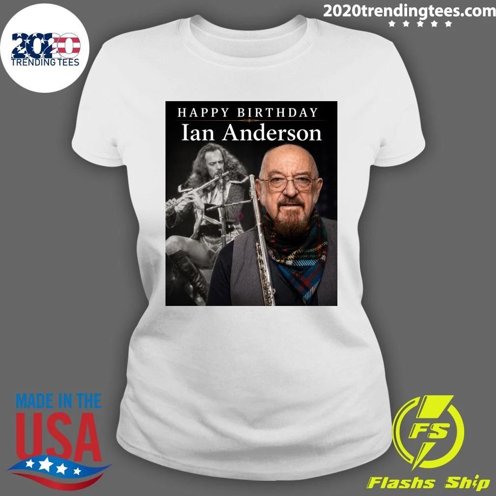 Happy Birthday Ian Anderson Shirt