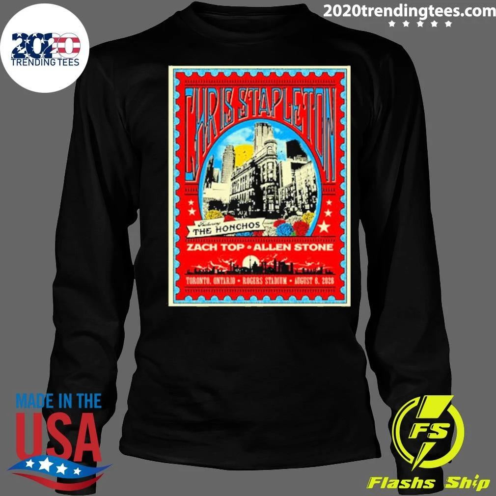 Chris Stapleton In Toronto On August 6 2026 Shirt