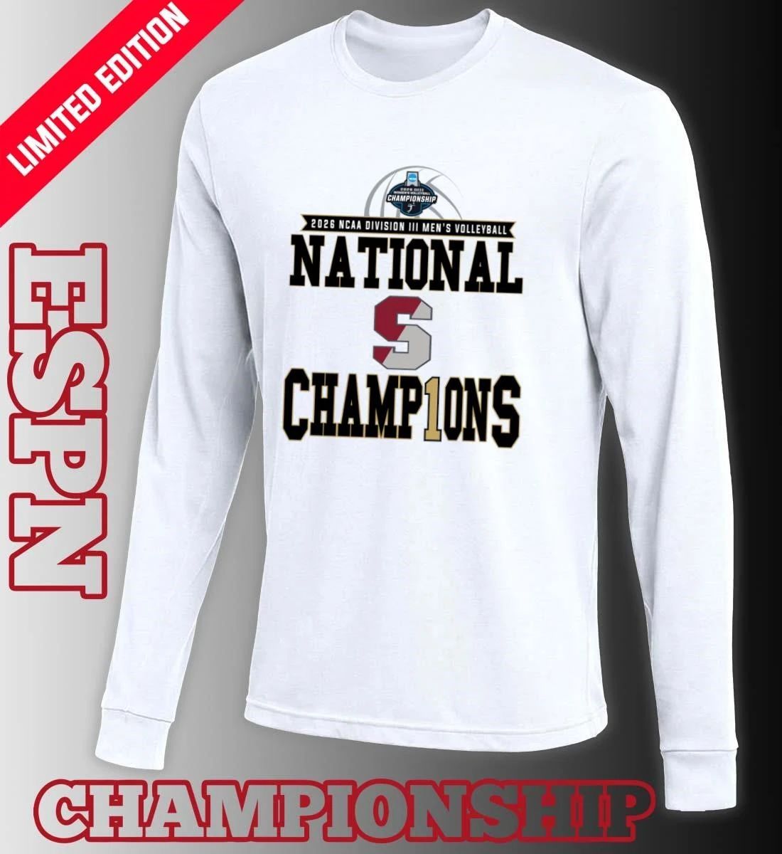 Springfield College Pride 2026 NCAA DIII Men’s Volleyball National Champions Shirt