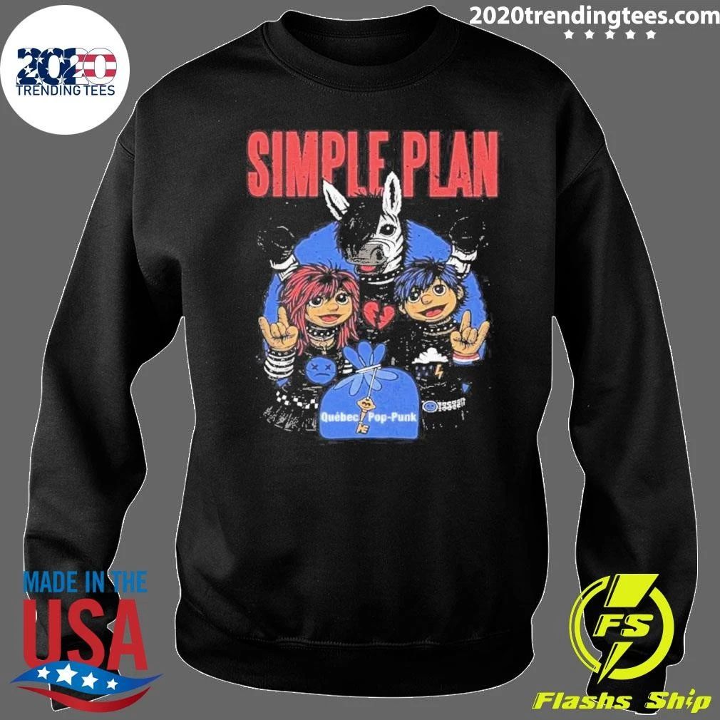 Simple Plan Quebec Pop Punk Montreal Warped 2026 Tour Shirt