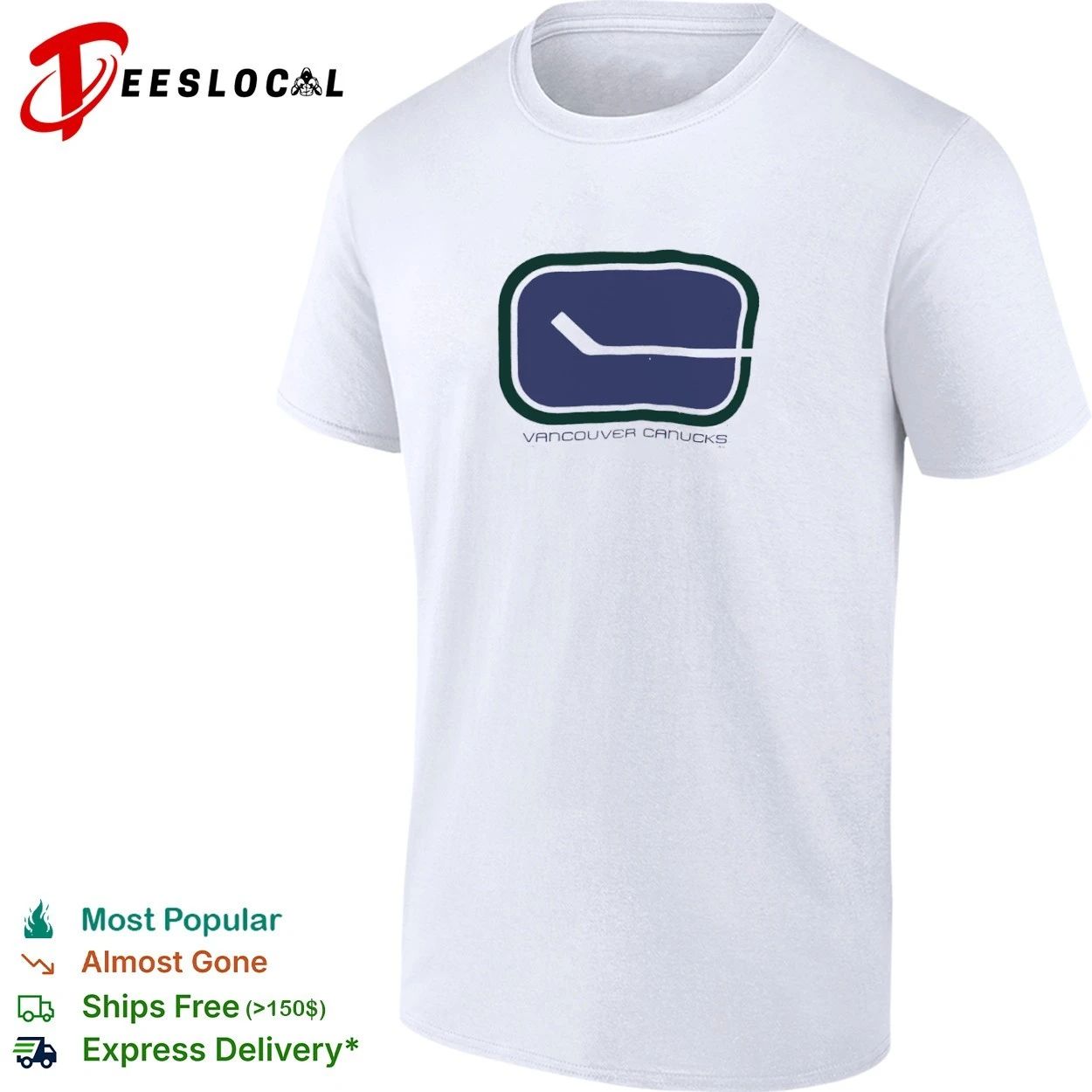 Vancouver Canucks NHL Hockey T-shirt