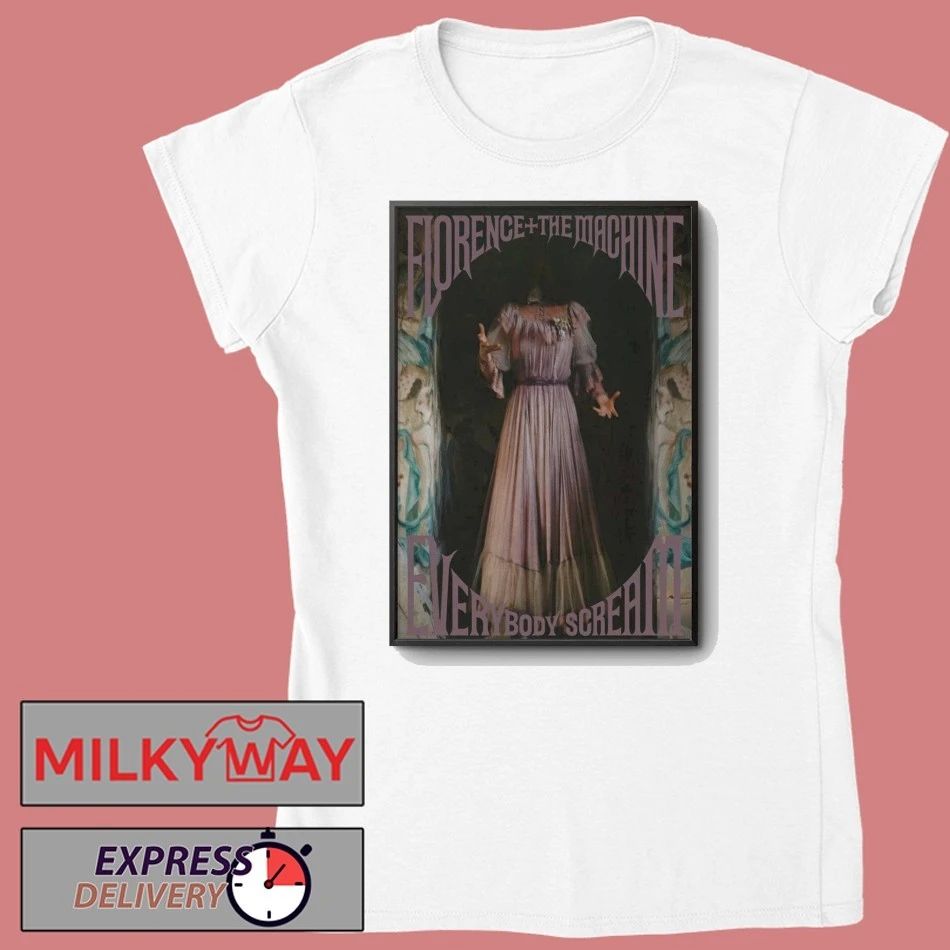 TOUR Headless Lady Poster 2026 Florence + The Machine Everybody Scream shirt