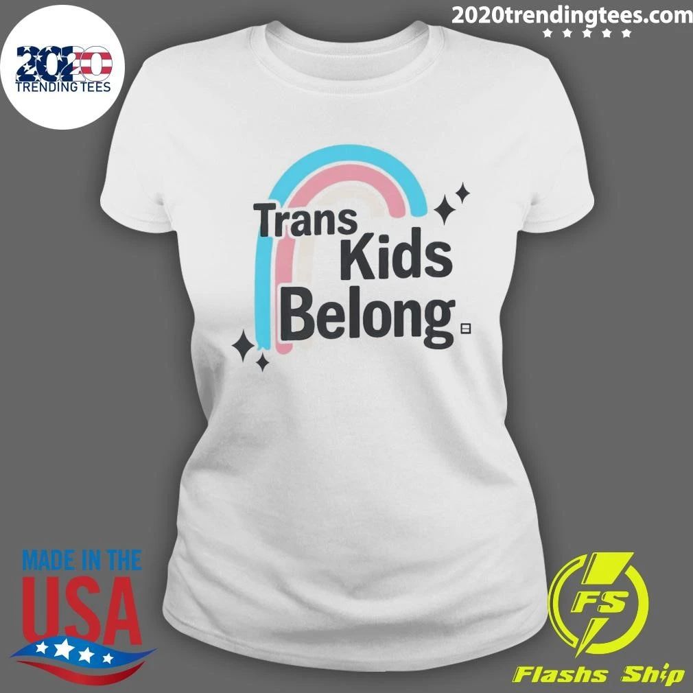 Cheryl Reeve Trans Kids Belong Tee Shirt