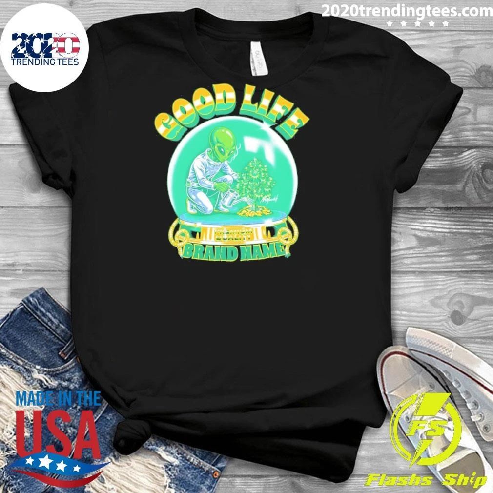 Good Life Premium Quality Alien Gardening Shirt