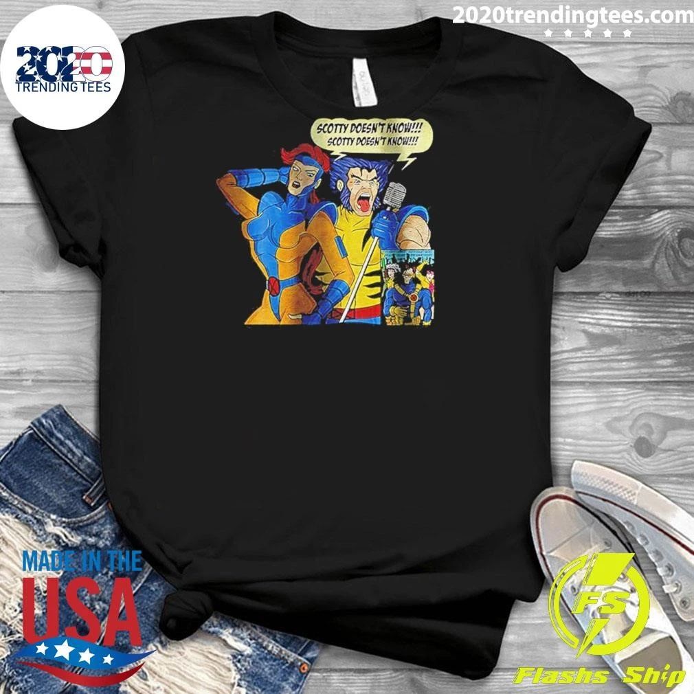 Wolverine Scotty Doesn’t Know Scotty Doesn’t Know Shirt