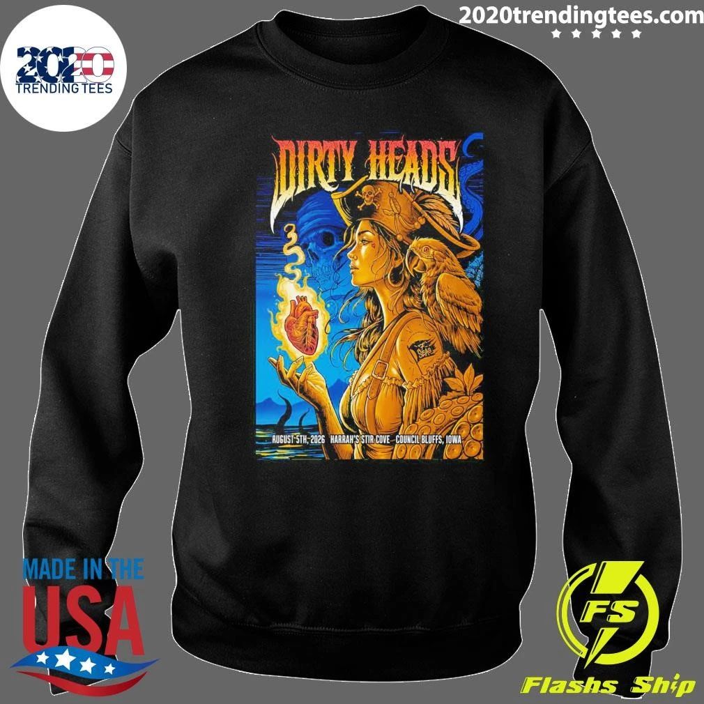 Dirty Heads August 5th, 2026 Harrah’s Stir Cove Council Bluffs, Iowa Shirt