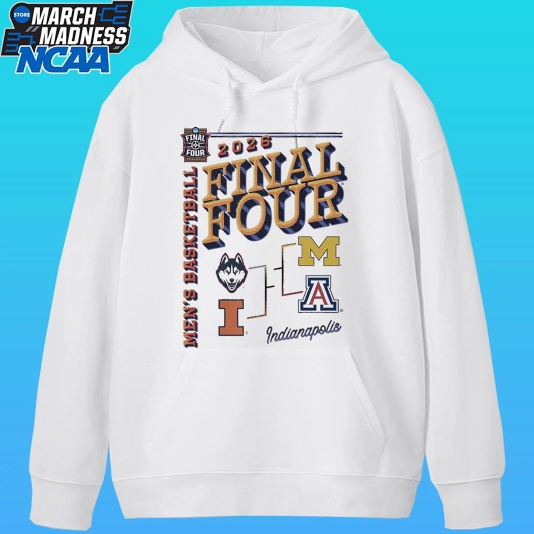 Illinois Basketball 2026 Final Four Bracket Shirt